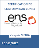 Certificado ENS Categoría Media